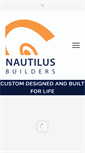 Mobile Screenshot of nautilusbuilders.com